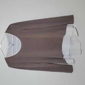 Joseph Ribkoff Sweater with undershirt